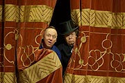Andrej Jigalov, Sergej Maslennikov bei der Pressekonferenz zu Clowns! – Die Kunst des Lachens vom 03.-07.04.2019 im Prinzregententheater (©Foto: Martin Schmitz)